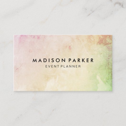 Carte De Visite Élégant et moderne (Devant)