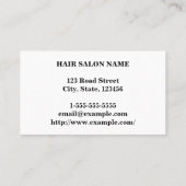 Carte De Visite Élégant Et Professionnel, Avec Bordure Triple Lign (Dos)