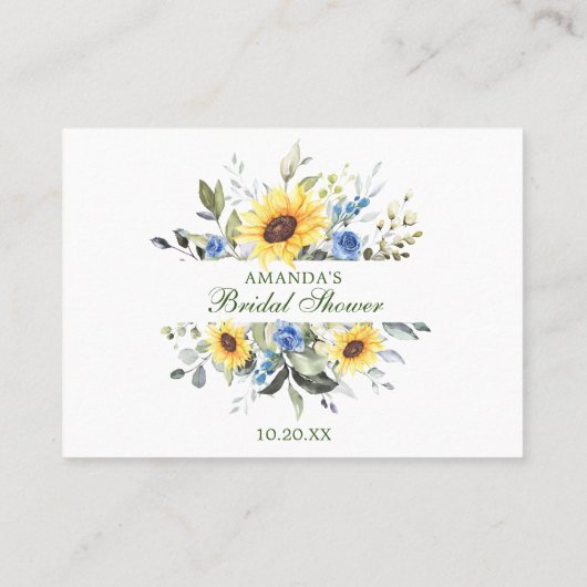 Carte De Visite Elégant Eucalyptus Devinez Combien De Baisers Cart (Dos)