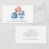 Carte De Visite Élégant Événement Fête Planificateur Gâteau Cadeau (Devant / Derrière)