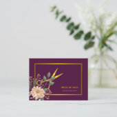 Carte De Visite Elégant faux or ciseaux chic coiffeur (Debout devant)