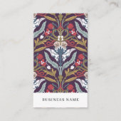 Carte De Visite Elegant Floral Pattern (Devant)