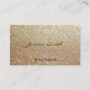 Carte De Visite Élégant glamour proffésien