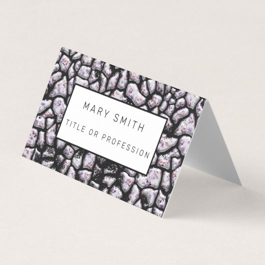 Carte De Visite Élégant hybride floral-animal (Devant)