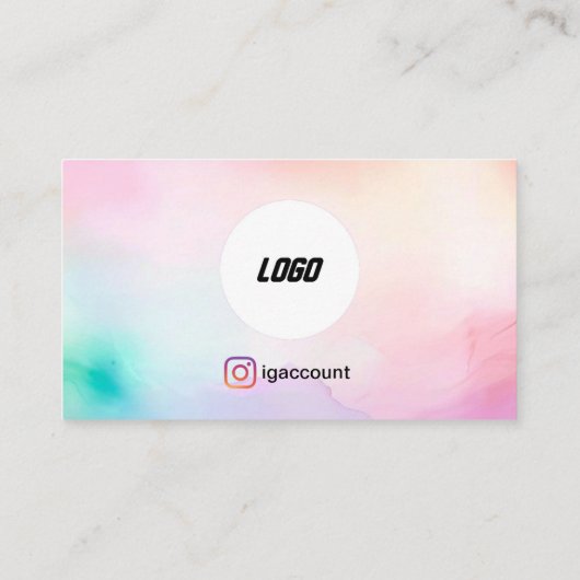 Carte De Visite Élégant Lashes Brows Lash Tech Eyelash (Dos)