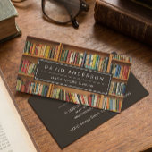 Carte De Visite Élégant Librairie Librairie Librairie Librairie Li