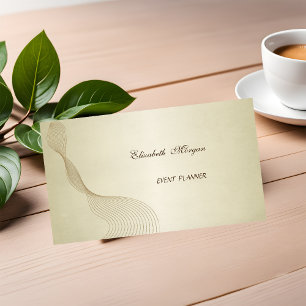 Carte De Visite Élégant Luxe Chic Professionnel