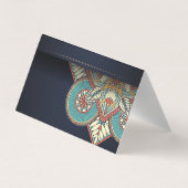 Carte De Visite Elégant Mandala (Dos)