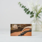 Carte De Visite Elégant Massage Moderne (Debout devant)