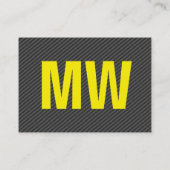 Carte De Visite Élégant maximal (Dos)