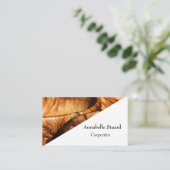 Carte De Visite Élégant menuisier en bois de charpentier et menuis (Debout devant)