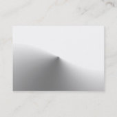 Carte De Visite élégant métal (Dos)