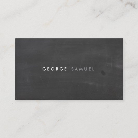 Carte De Visite Elegant Minimal Business Branding (Devant)