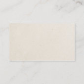 Carte De Visite Élégant minimal Cool Rouge Apple nutritionniste (Dos)