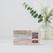 Carte De Visite Elegant Minimalist Beauty (Debout devant)