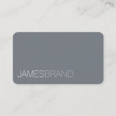 Carte De Visite Élégant minimaliste (Devant)