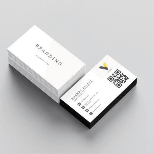 Carte De Visite Élégant minimaliste
