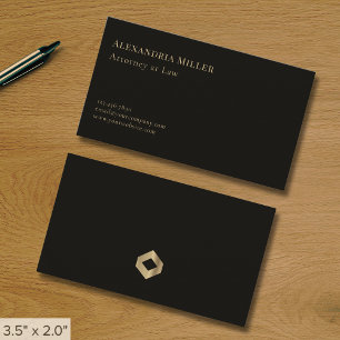 Carte De Visite Élégant minimaliste