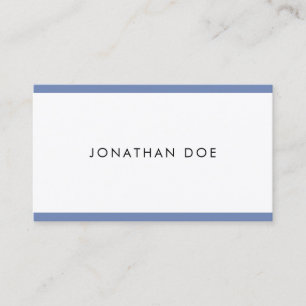Carte De Visite Élégant minimaliste moderne Professionnel Propre P