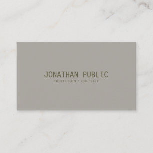 Carte De Visite Élégant minimaliste professionnel moderne Modèle