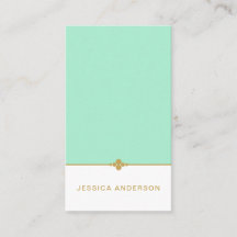 Elégant Mint White Gold