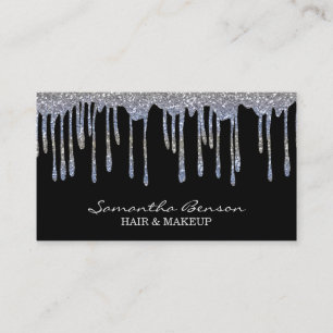 Carte De Visite Elégant miroir maquillage cheveux rose rousse gout