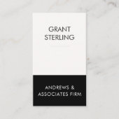 Carte De Visite Elegant Modern Corporate (Devant)