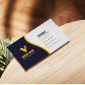 Carte De Visite Élégant moderne