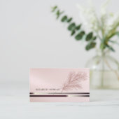 Carte De Visite Elégant moderne, Bande, Branche Parties scintillan (Debout devant)