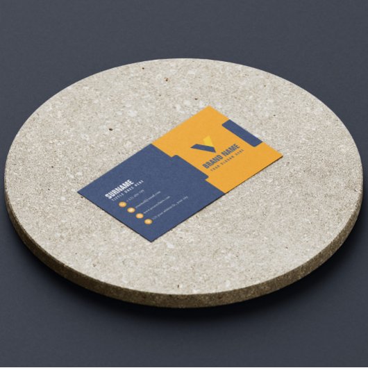 Carte De Visite Élégant moderne créatif