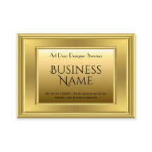 Élégant Moderne Métal Doré Faux Minimaliste