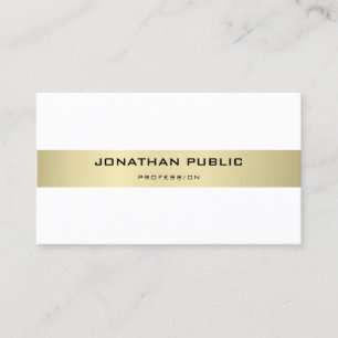Carte De Visite Élégant Moderne Minimaliste Simple Luxueux Tendanc