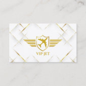 Carte De Visite Élégant Moderne Or Professionnel, Code QR (Devant)