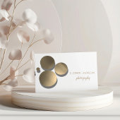 Carte De Visite Élégant moderne, Points, Blanc