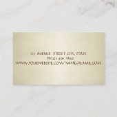 Carte De Visite Élégant Moderne Professionnel Lips-Lipstick (Dos)