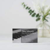 Carte De Visite Élégant, moderne, professionnel, professeur de (Debout devant)