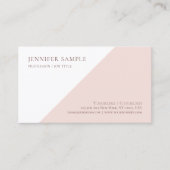 Carte De Visite Élégant Moderne Simple Design Modèle Professionnel (Devant)