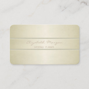 Carte De Visite Élégant Moderne Simple et Stylé, Perles