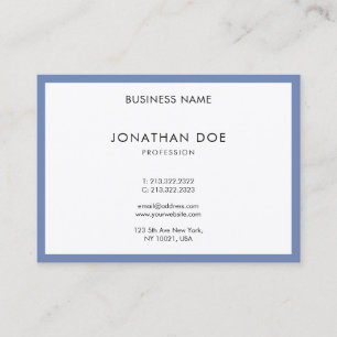 Carte De Visite Élégant Moderne Simple Professionnel De Luxe Pop