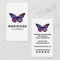 Elégant Monarch Butterfly Esthetician Beauty Salon