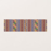 Carte De Visite élégant motif ethnique (Extérieur déplié)