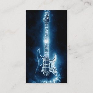 Carte De Visite Élégant musicien