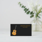 Carte De Visite Élégant musicien (Debout devant)