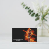 Carte De Visite Élégant musicien (Debout devant)