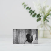 Carte De Visite Élégant musicien (Debout devant)