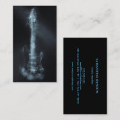 Carte De Visite Élégant musicien (Devant / Derrière)