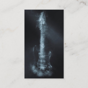 Carte De Visite Élégant musicien