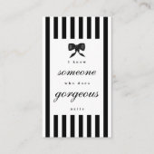 Carte De Visite Elegant Nail Artist Beaty Salon Manicure QR Code (Devant)