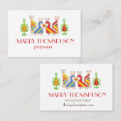 Carte de visite élégant NativeElements (Devant / Derrière)