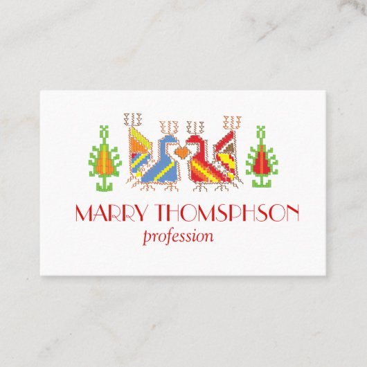 Carte de visite élégant NativeElements (Devant)